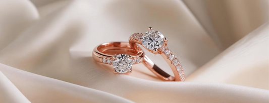 Blush with Love: The Return of Rose Gold Engagement Rings