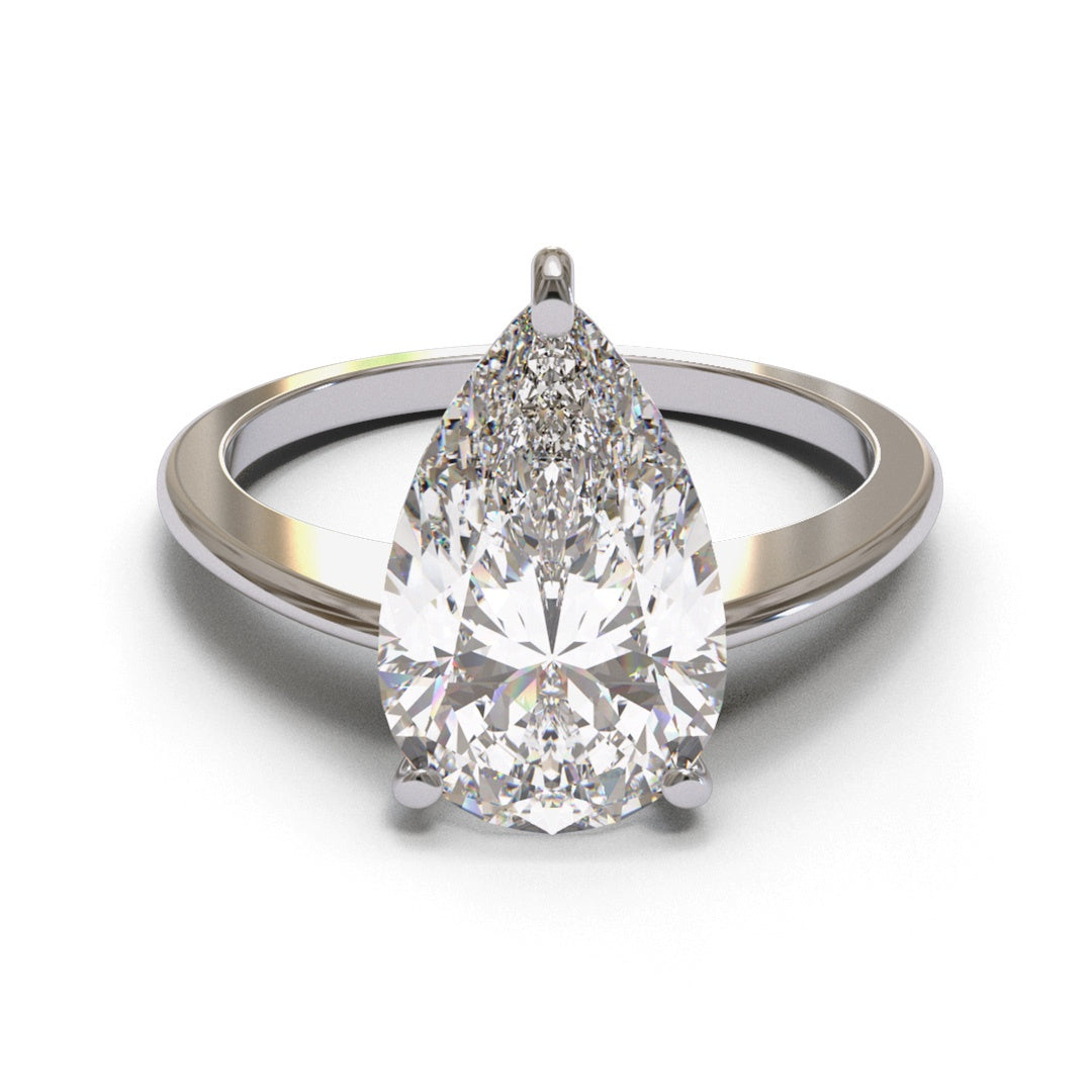 Pear Knife Edge 2mm band (setting only)
