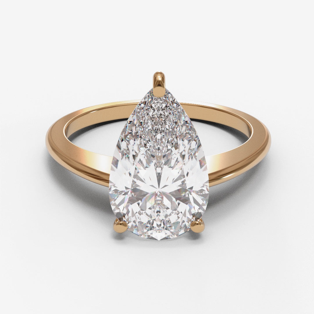 Pear Knife Edge 2mm band (setting only)