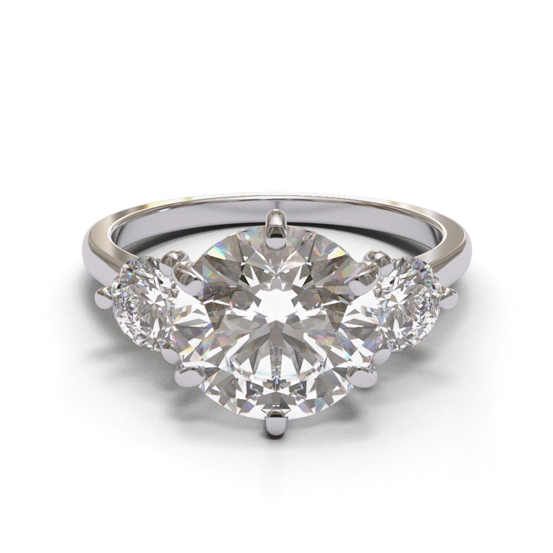 Round Trilogy Round 1.6mm band (setting only)