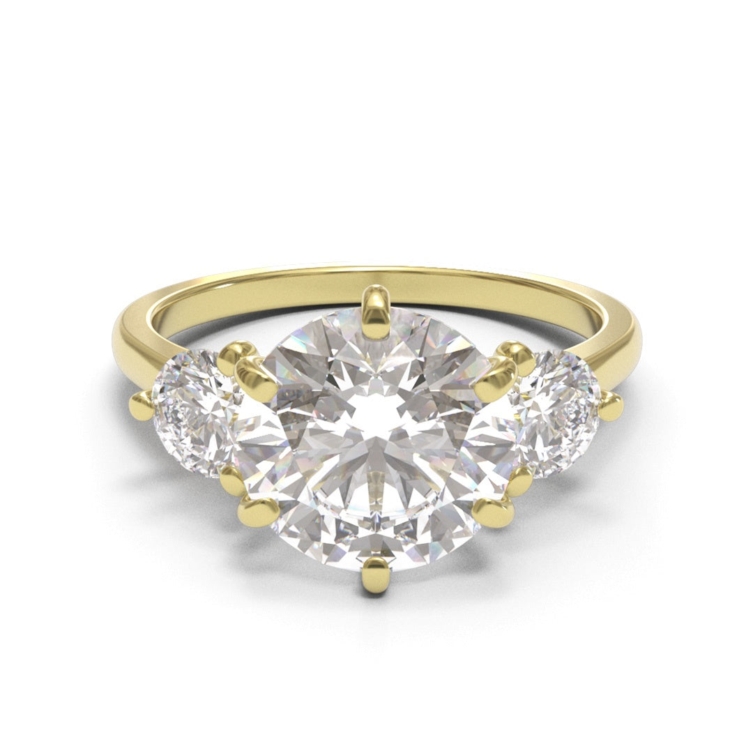 Round Trilogy Round 1.6mm band (setting only)