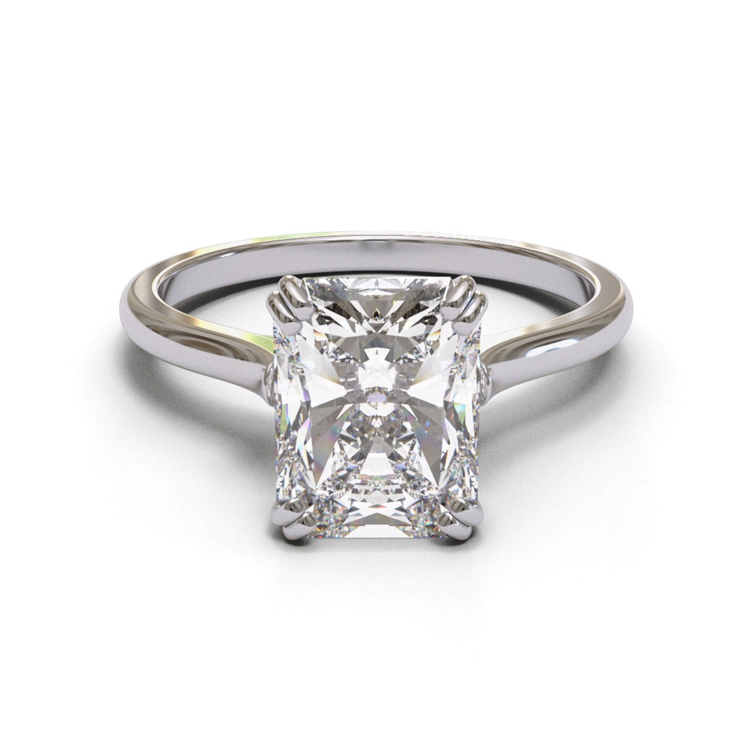 Open Cathedral Double Claw 2mm band (setting only)