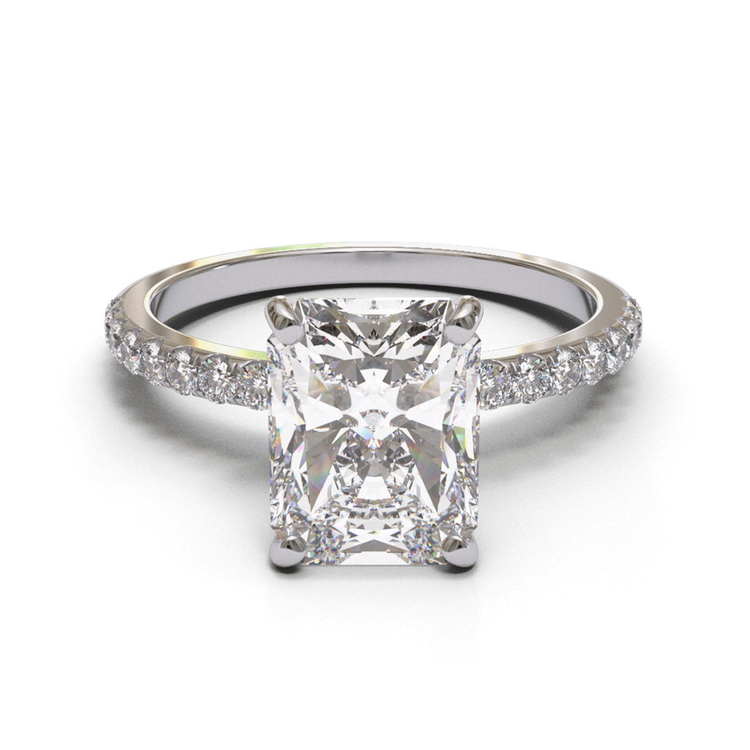 Radiant Pave 1.6mm band (setting only)