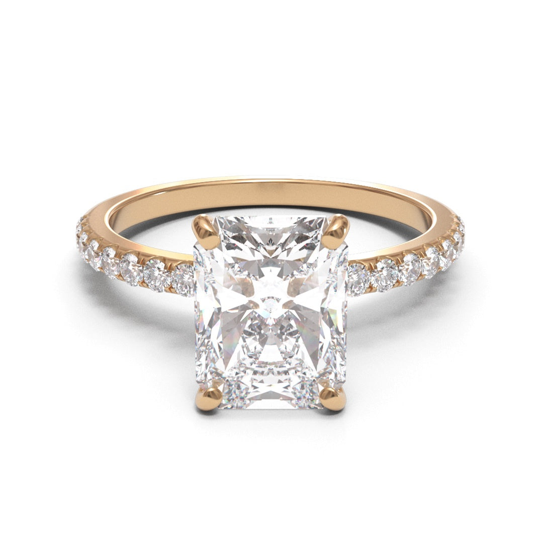 Radiant Pave 1.6mm band (setting only)