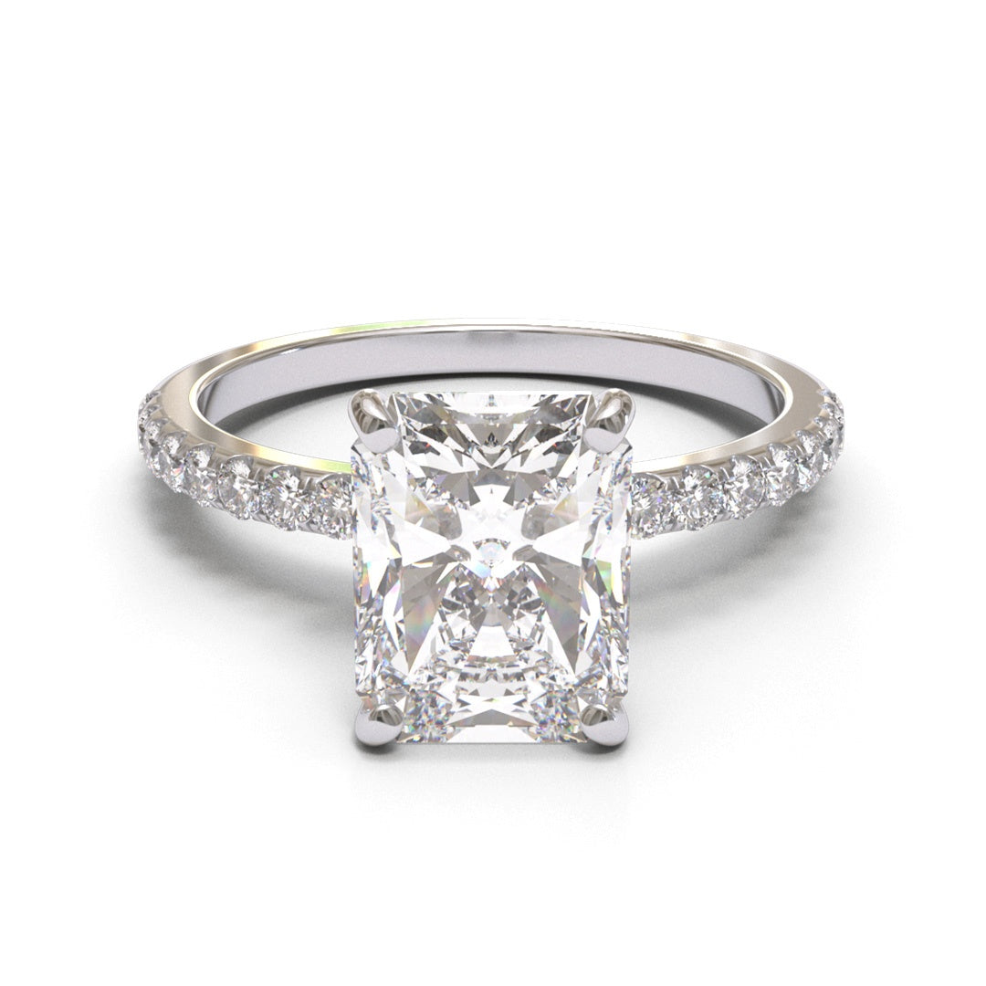 Radiant Pave 1.6mm band (setting only)