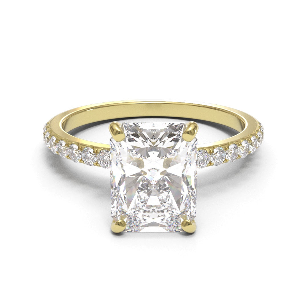 Radiant Pave 1.6mm band (setting only)