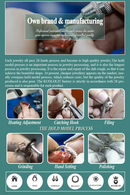 Solid Gold Moissanite Necklace For Women 14K 10K 9K Gold 925 Silver Chain Necklace for Engagement Christmas Gifts