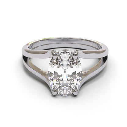 Oval Split Shank 2.6mm band (setting only)