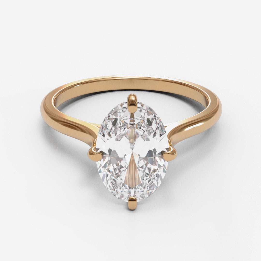 Oval NSEW 1.6mm band (setting only)