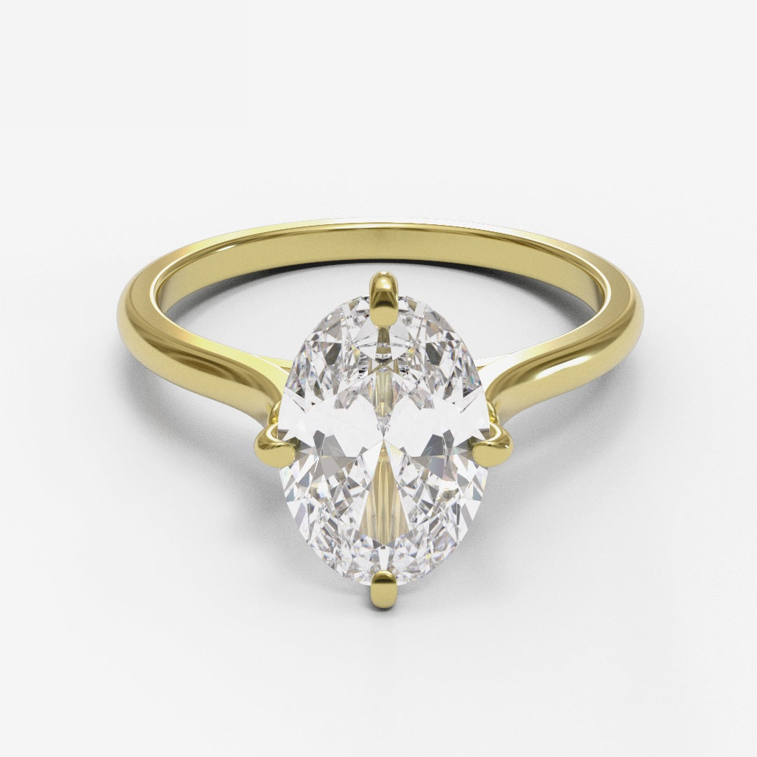 Oval NSEW 1.6mm band (setting only)