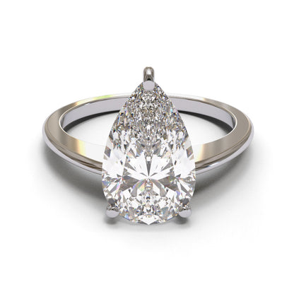 Pear Knife Edge 2mm band (setting only)