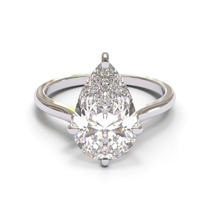Pear NSEW Open Cathedral 1.6mm band (setting only)