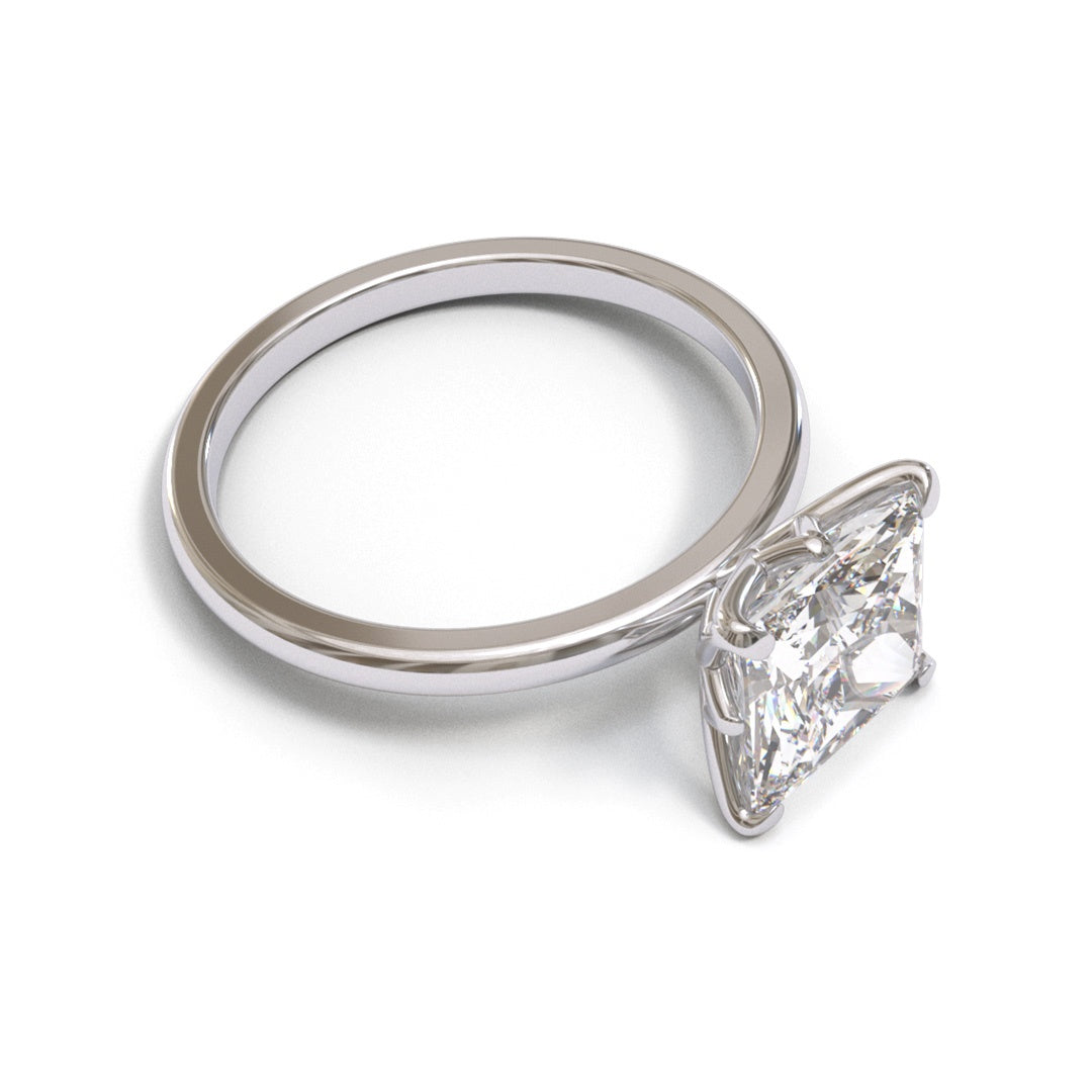 Princess Dome Tulip 1.6mm band (setting only)