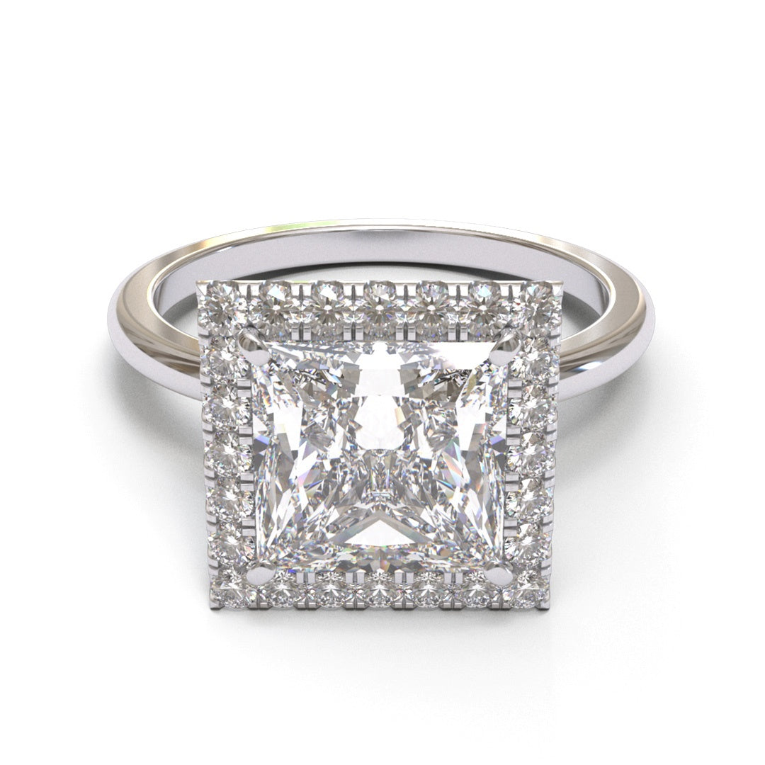 Princess Halo 2mm band (setting only)