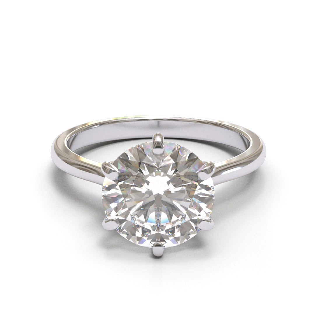 Round Tapered Cathedral 1.6-2.6mm band (setting only)