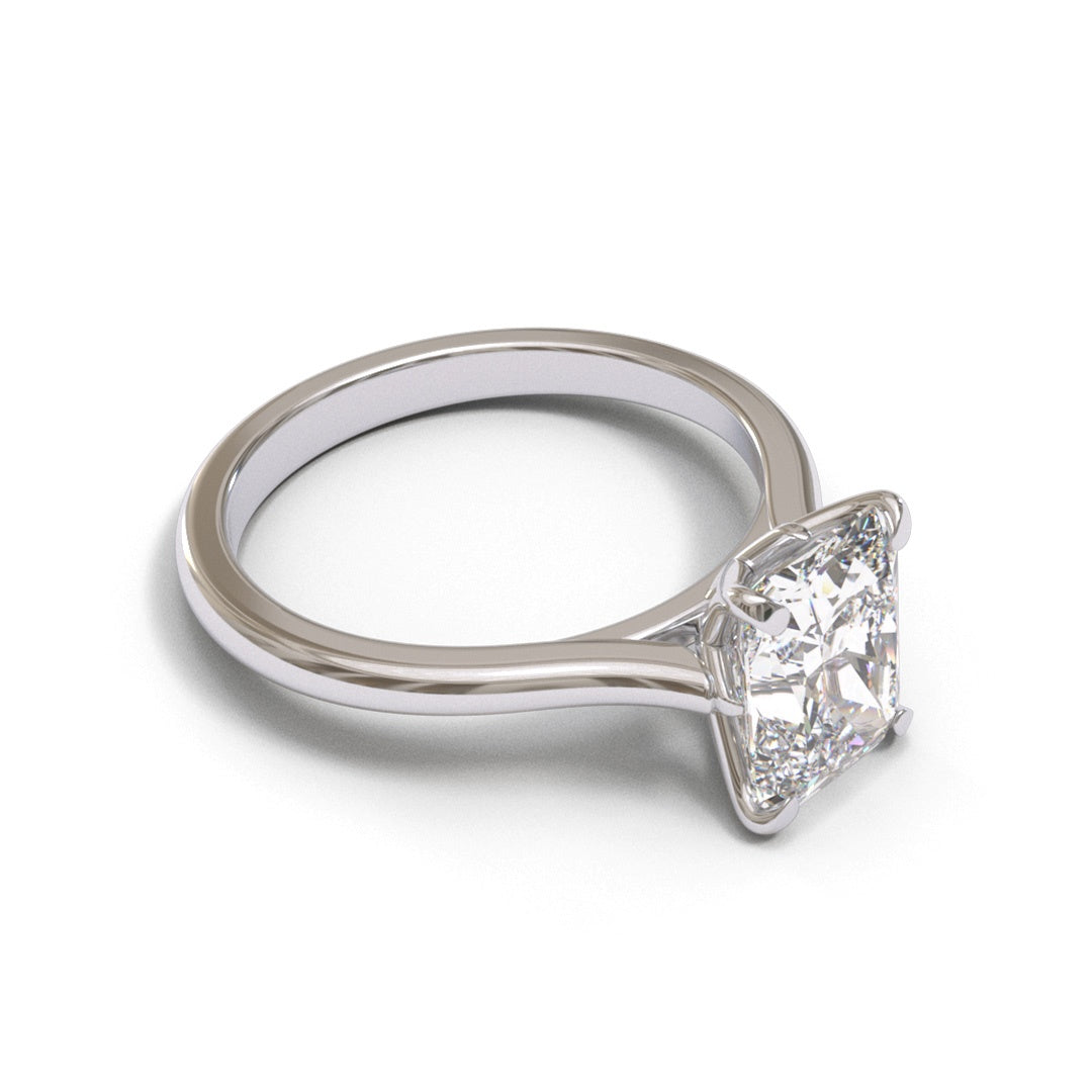 Radiant Tulip Tapered Cathedral 1.6-2.6mm band (setting only)