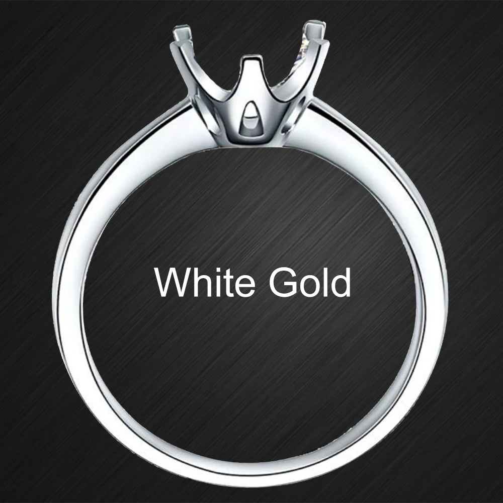White gold ring on a black background with 'White Gold' text.