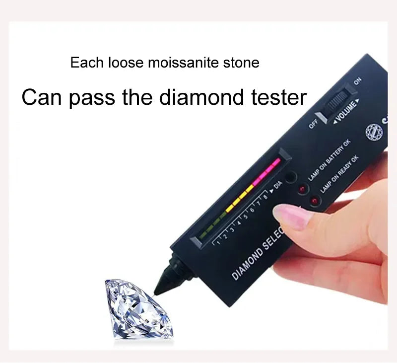 100% Real GRA Certified 1CT Moissanite Bracelet for Women Girl S925 Sterling Silver Diamond Link Bracelets Fine Jewelry