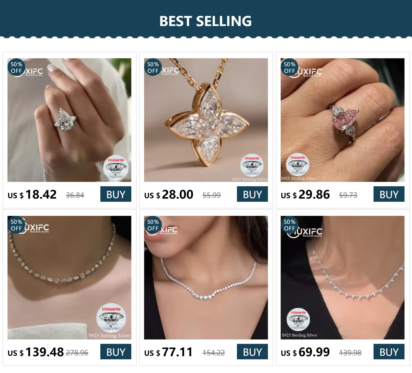 Moissanite Bracelet Transparent Fishing Line 925 Sterling Silver Bracelets for Women Lab Diamond GRA Certified Jewelry