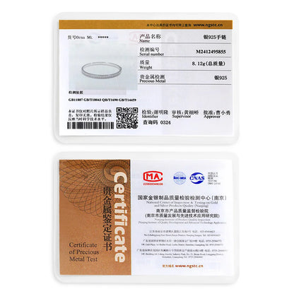 2.5mm All Moissanite Bangles Real S925 Stering Silver Spring Buckle Bracelets for Women Wedding Party Fine Jewelry Gift