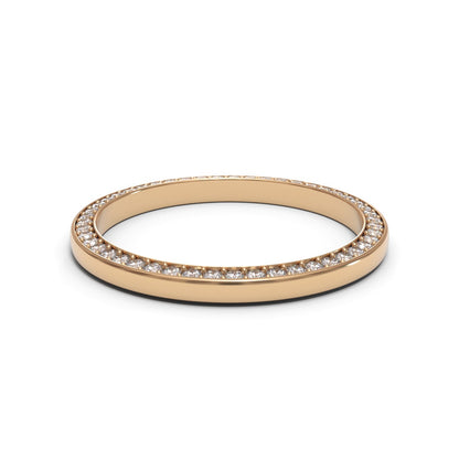 Side Full Eternity 18K White Gold 1.8mm band